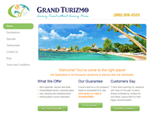 Tablet Screenshot of grandturizmo.com